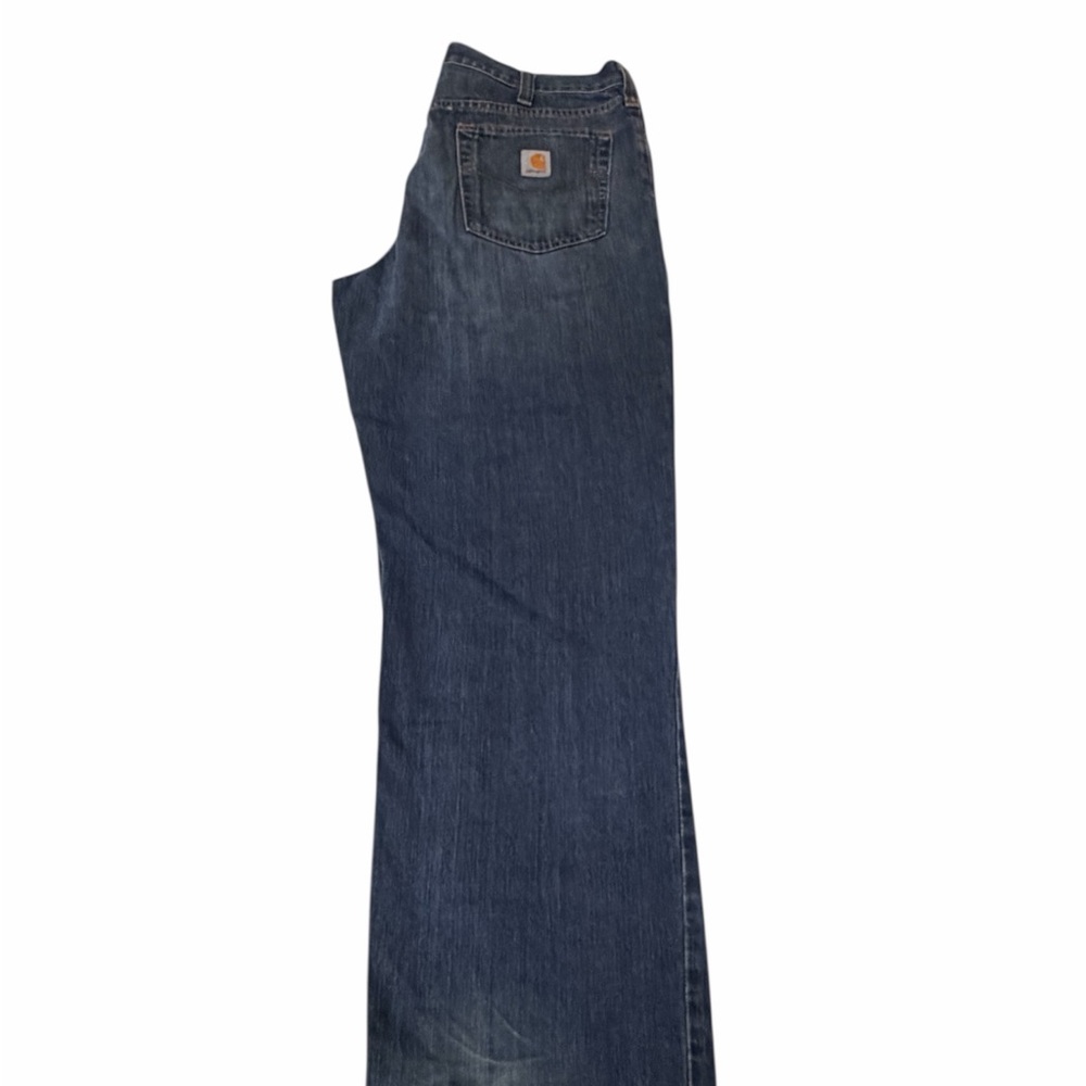 Carhartt Dark Blue Denim Jeans 38x32 - Picture 2 of 8